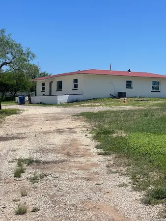 a front view of house with yard