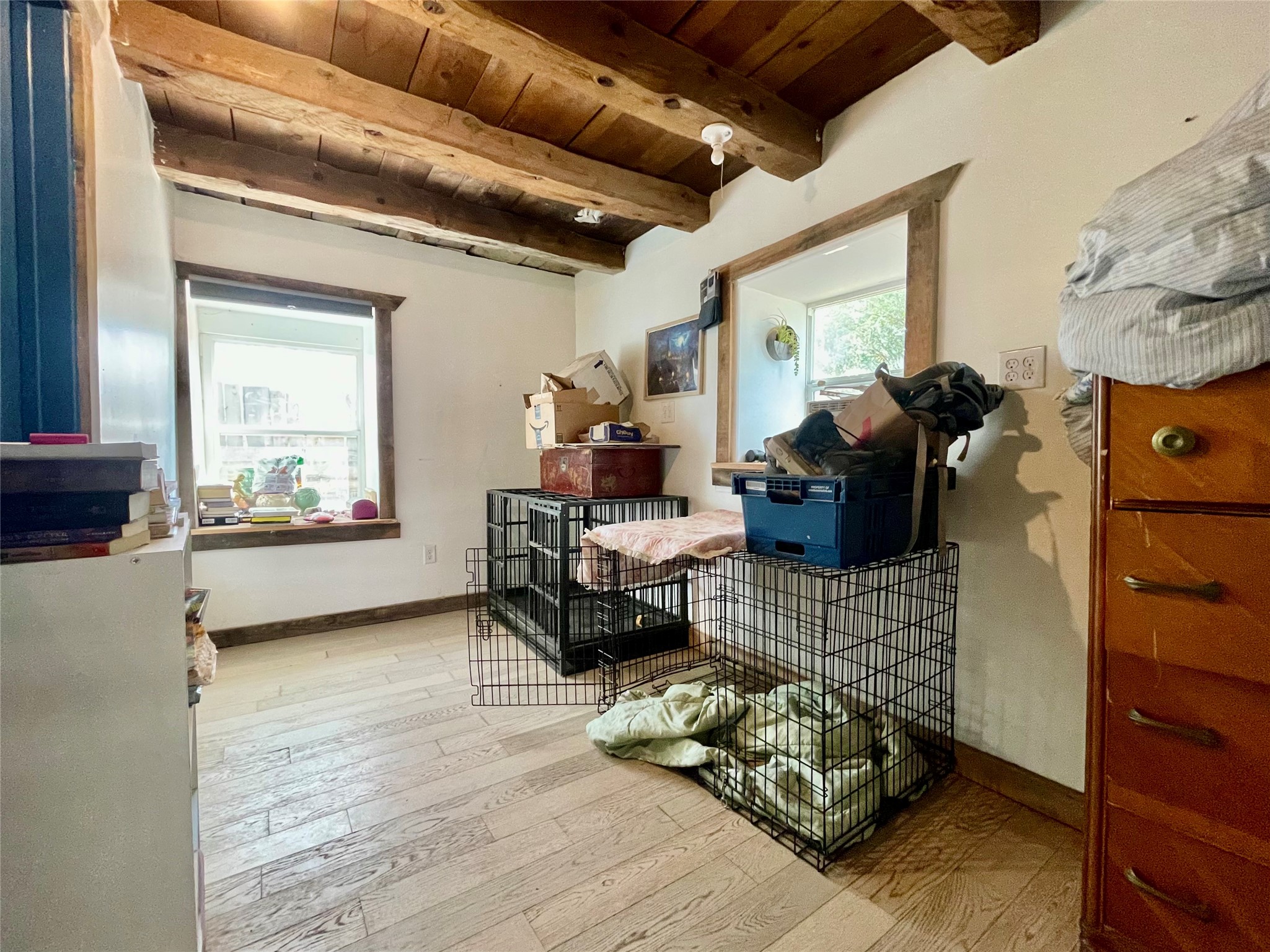203 Highway 3 Ribera, NM 87560 - Photo 41 of 46 Rock House 2nd bedroom