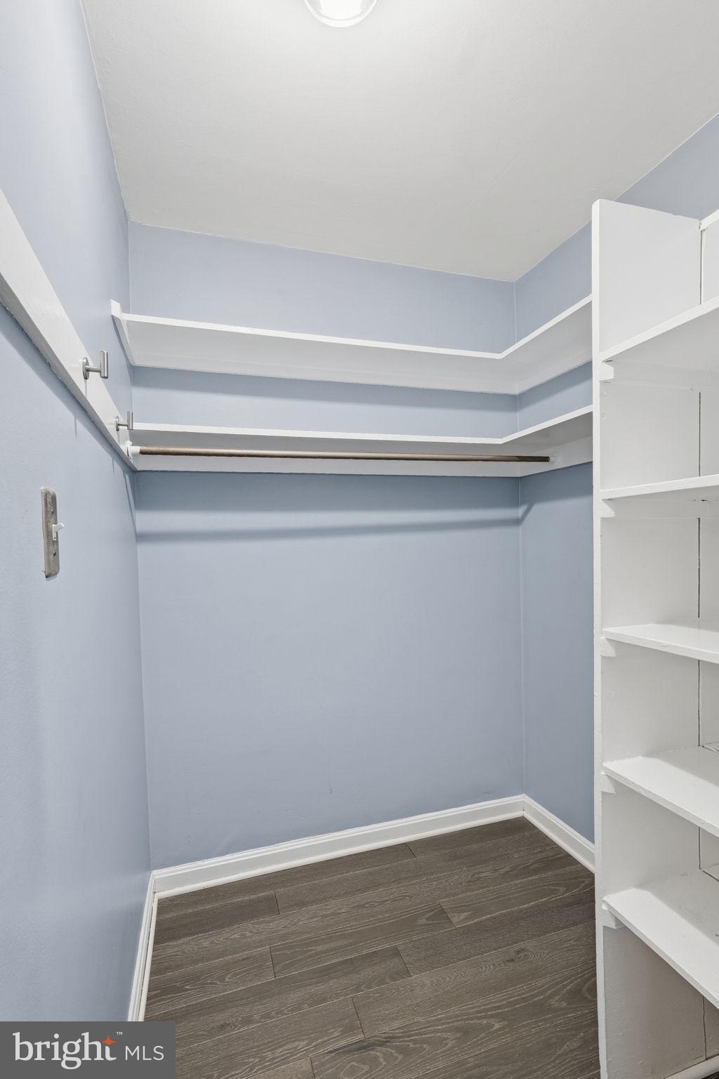2710 Macomb Street Northwest, Unit 207 Washington, DC 20008 - Photo 14 of 32 a view of an empty walk in closet