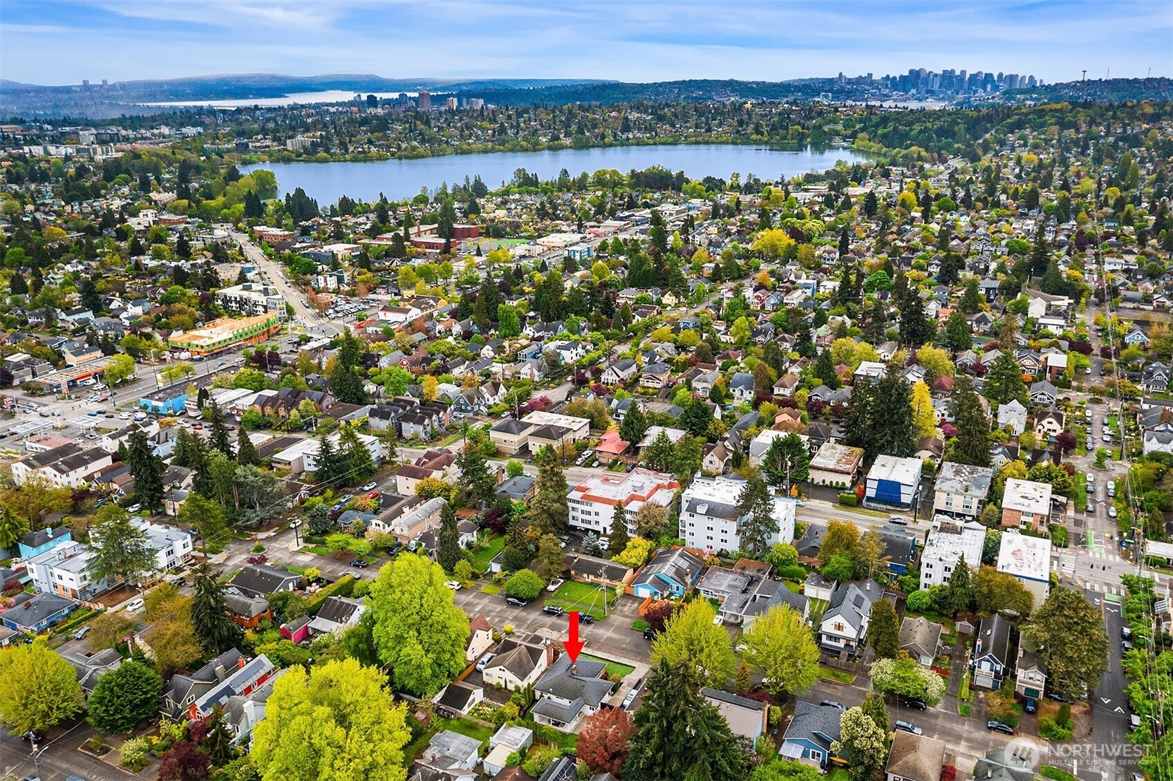 726 North 86th Street Seattle, WA 98103 - Photo 30 of 31 a view of city and mountain