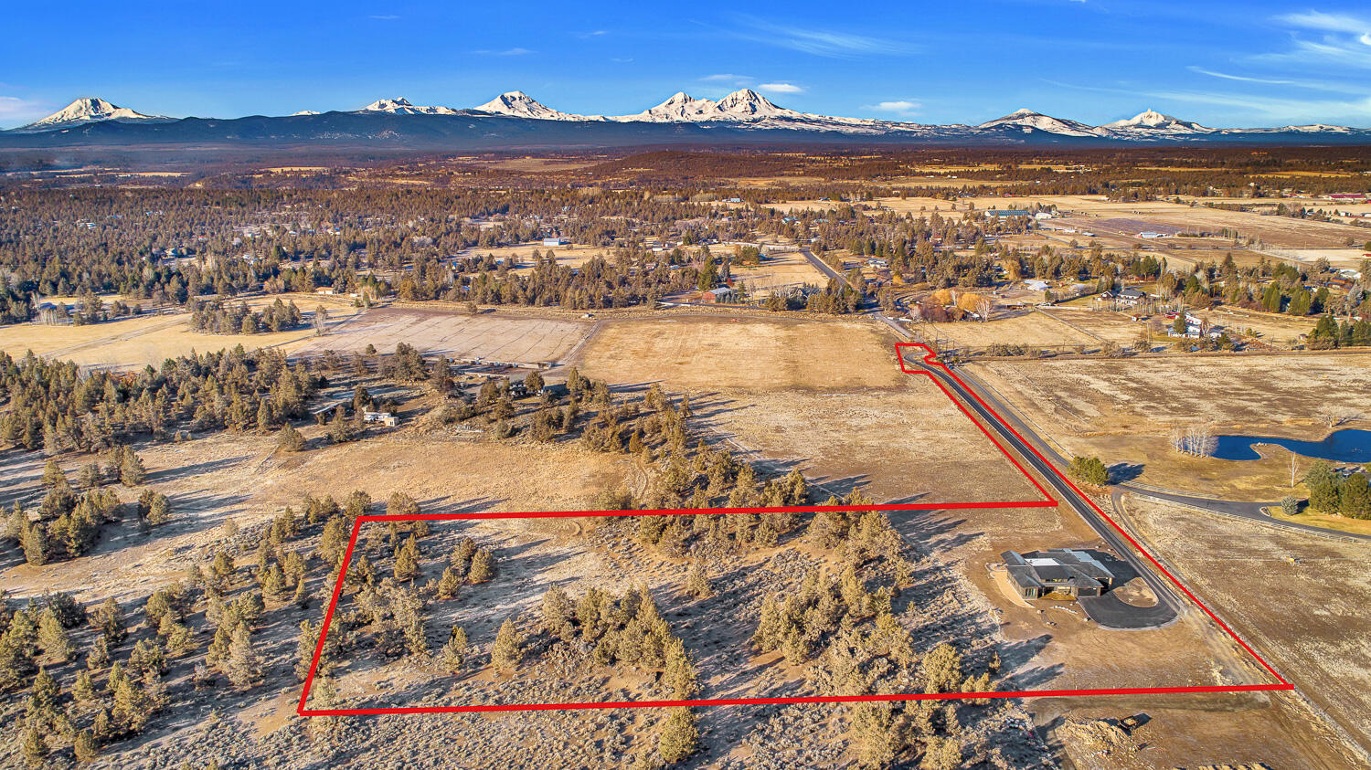 64790 Hunnell Road Bend, OR 97703 - Photo 47 of 50 5 acre Lot Line with Driveway