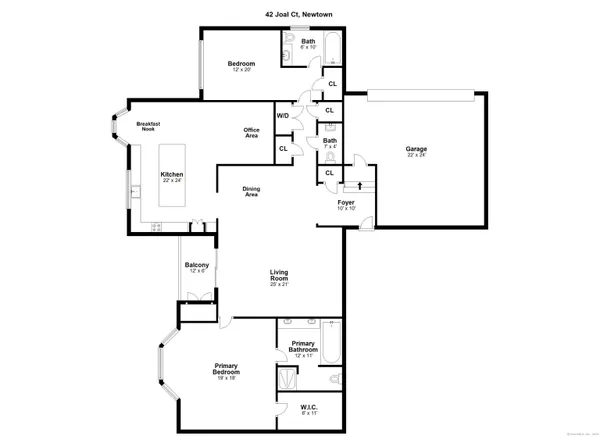 $4,000 | 42 Jo Al, Unit 42, Newtown, CT 06470