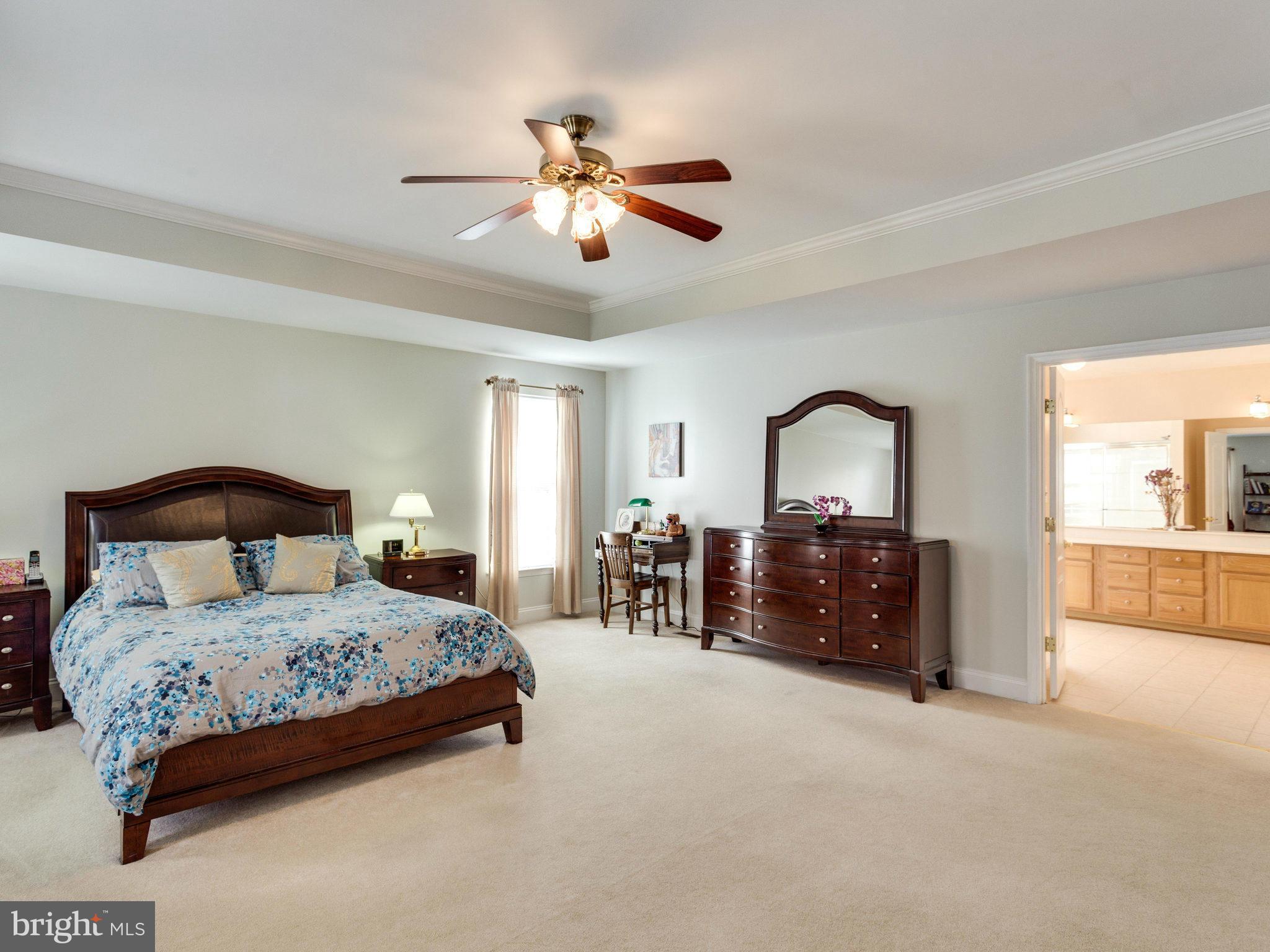 6130 Garden Road Springfield, VA 22152 - Photo 13 of 21 Large Master Bedroom with adjoining Bath