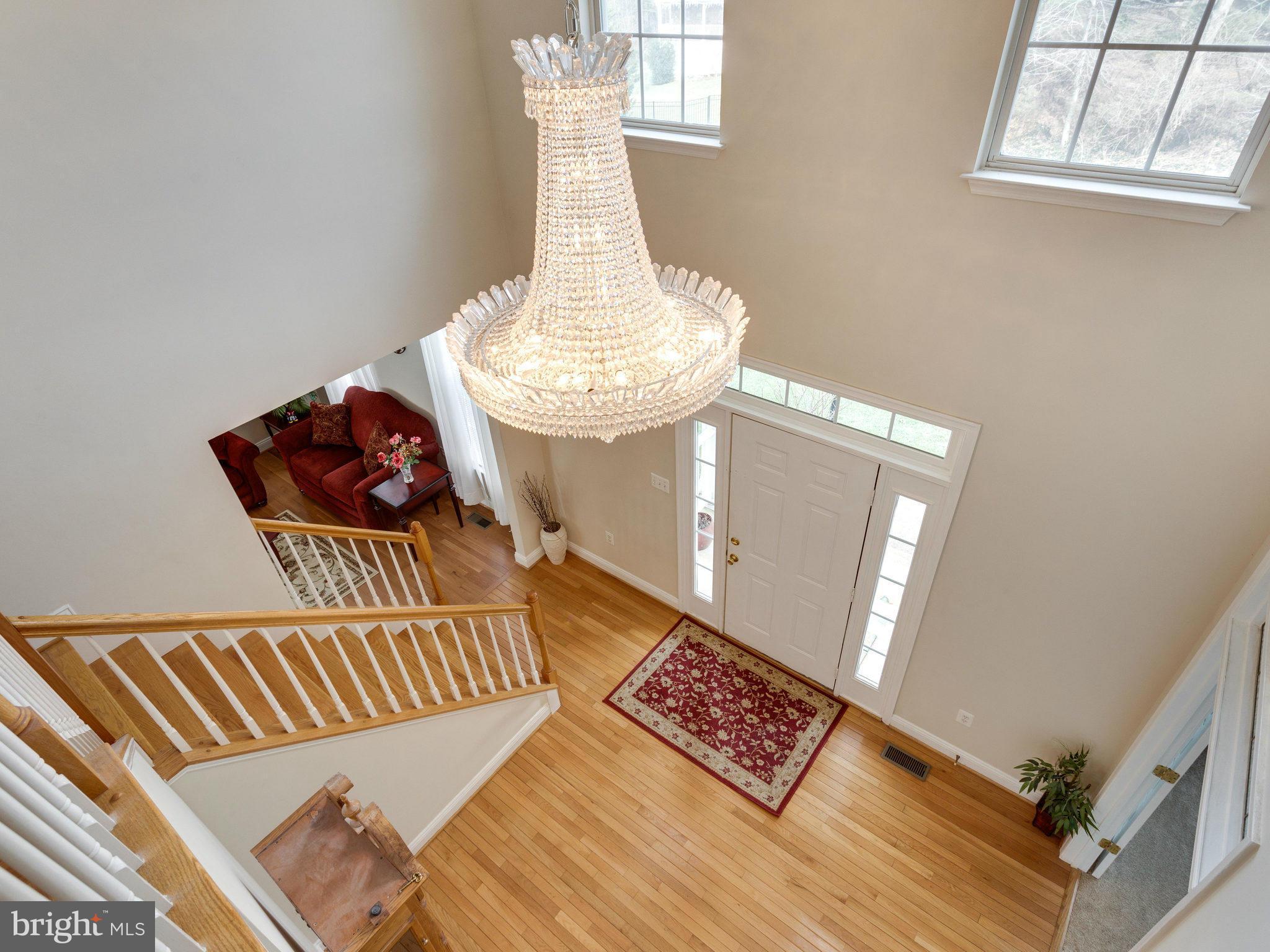 6130 Garden Road Springfield, VA 22152 - Photo 3 of 21 Bridal staircase to Foyer