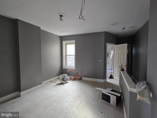 a very nice looking room with a large window