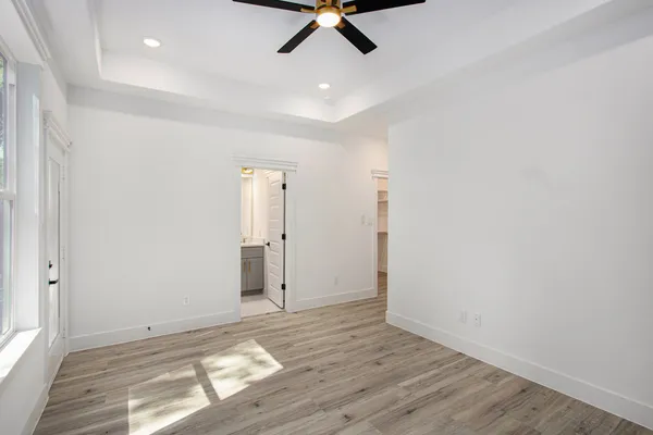 wooden floor in an empty room
