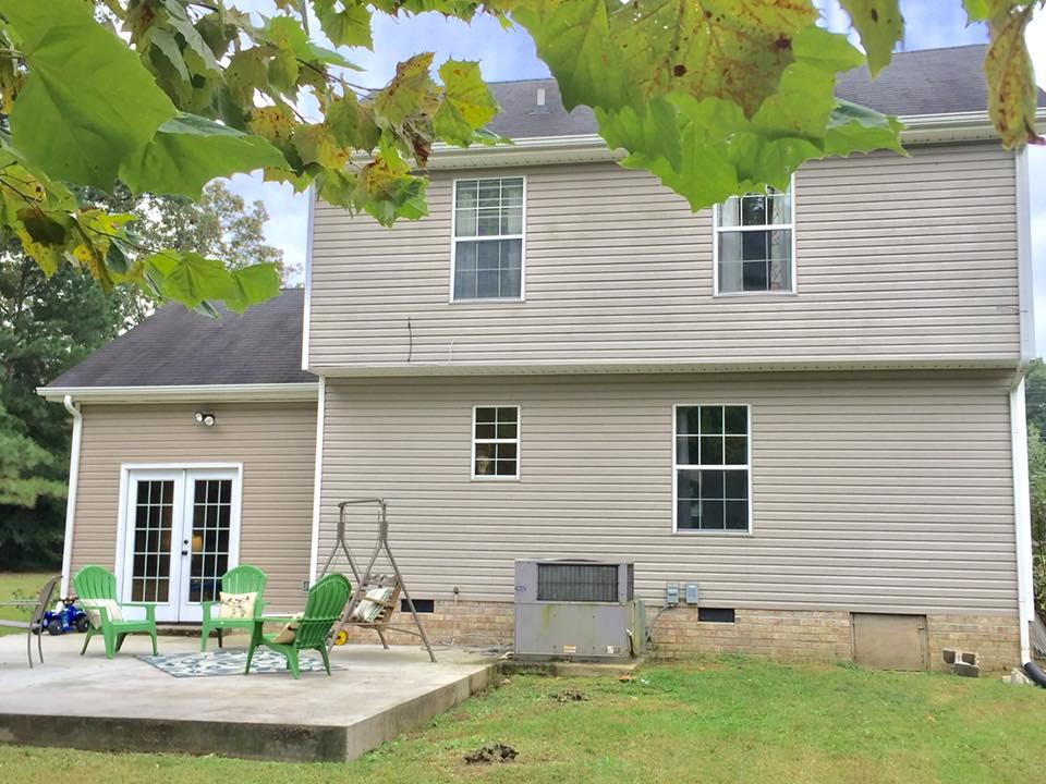 795 Old Seminary Road Manchester, TN 37355 - Photo 14 of 19 Back of house with Huge Patio and built-in Grill