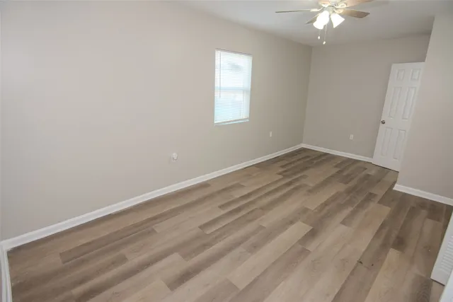 wooden floor in an empty room