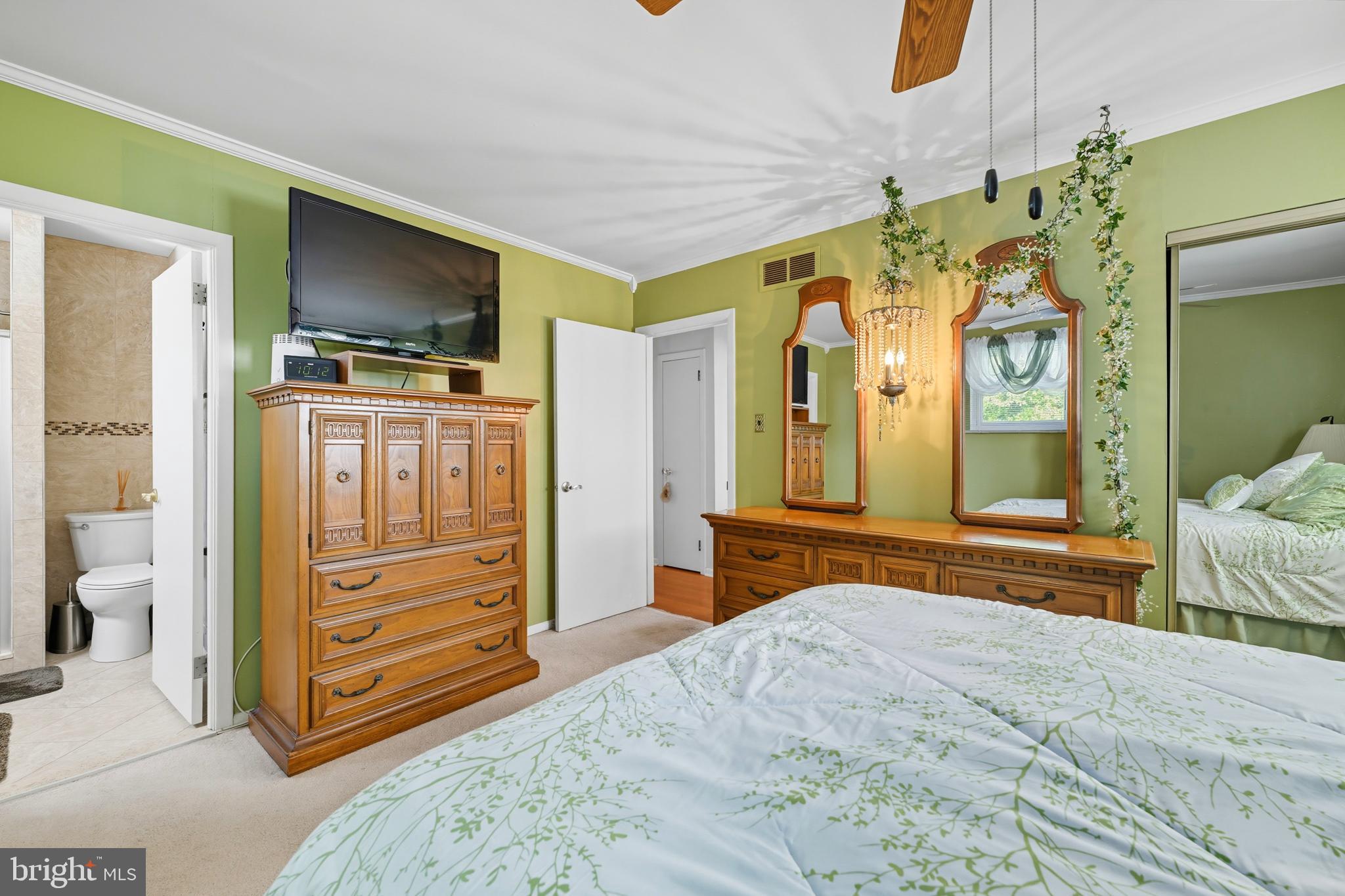 564 Byron Road Warminster, PA 18974 - Photo 21 of 49 a bedroom with a bed and wooden floor