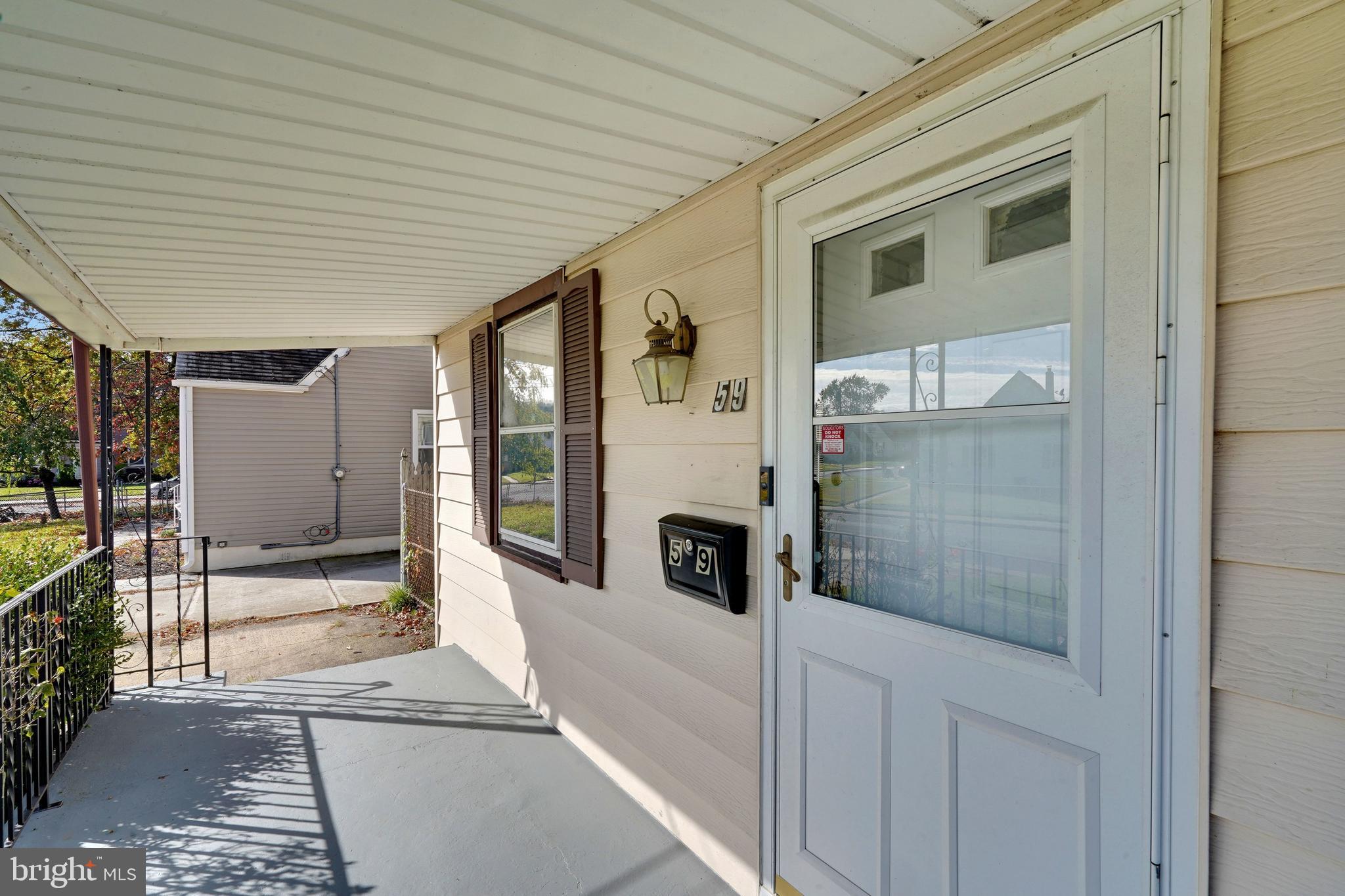 59 Axford Road Trenton, NJ 08610 - Photo 3 of 42 Front Porch
