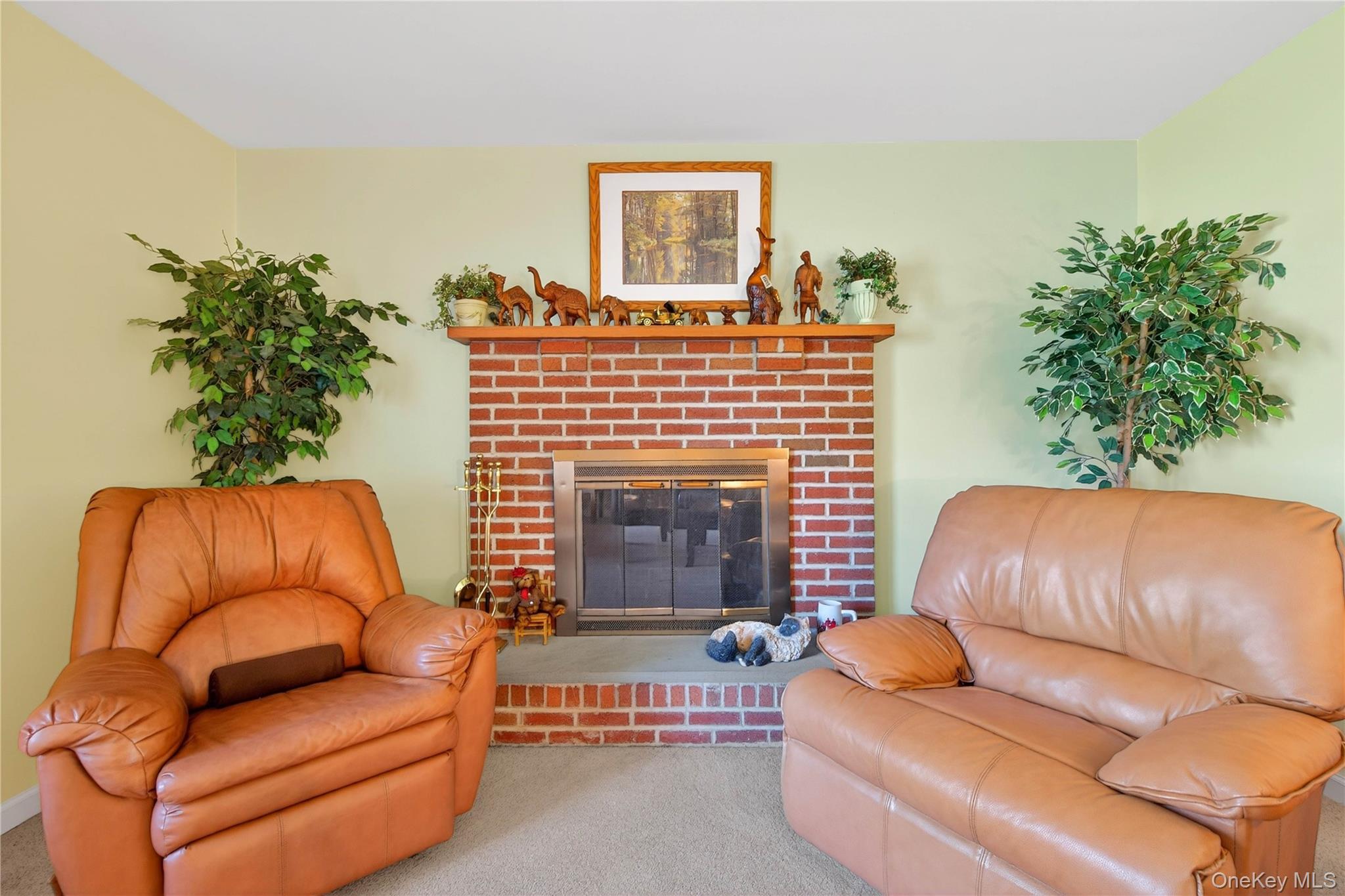 1044 Blue Mountain Road Saugerties, NY 12477 - Photo 6 of 32 a living room with furniture and a fireplace