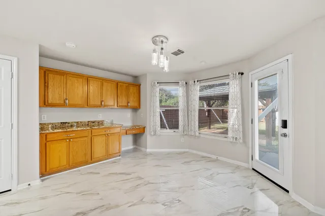 a view of a living room a fireplace