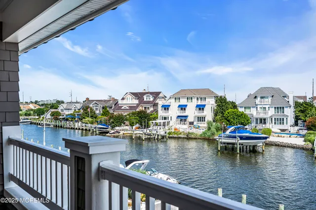 a view of balcony with city view