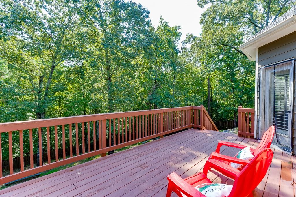2858 Shadowstone Way Winder, GA 30680 - Photo 44 of 52 a balcony with wooden floor and outdoor space
