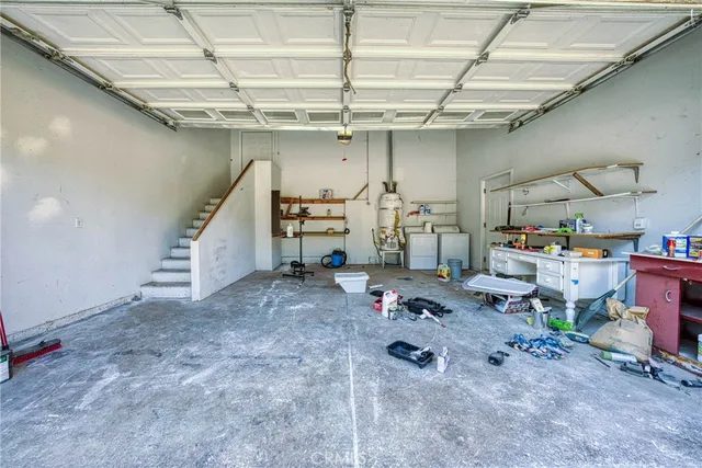 a view of storage and utility room