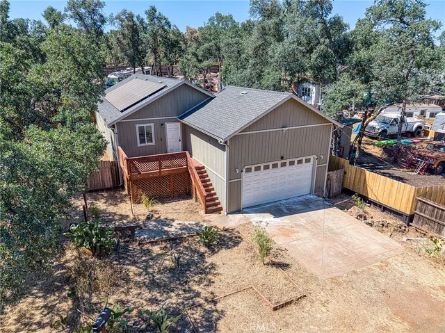 a house with a outdoor space