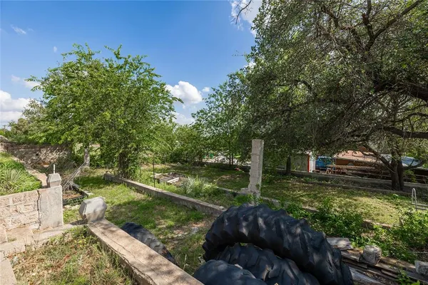 a view of a sky from a city