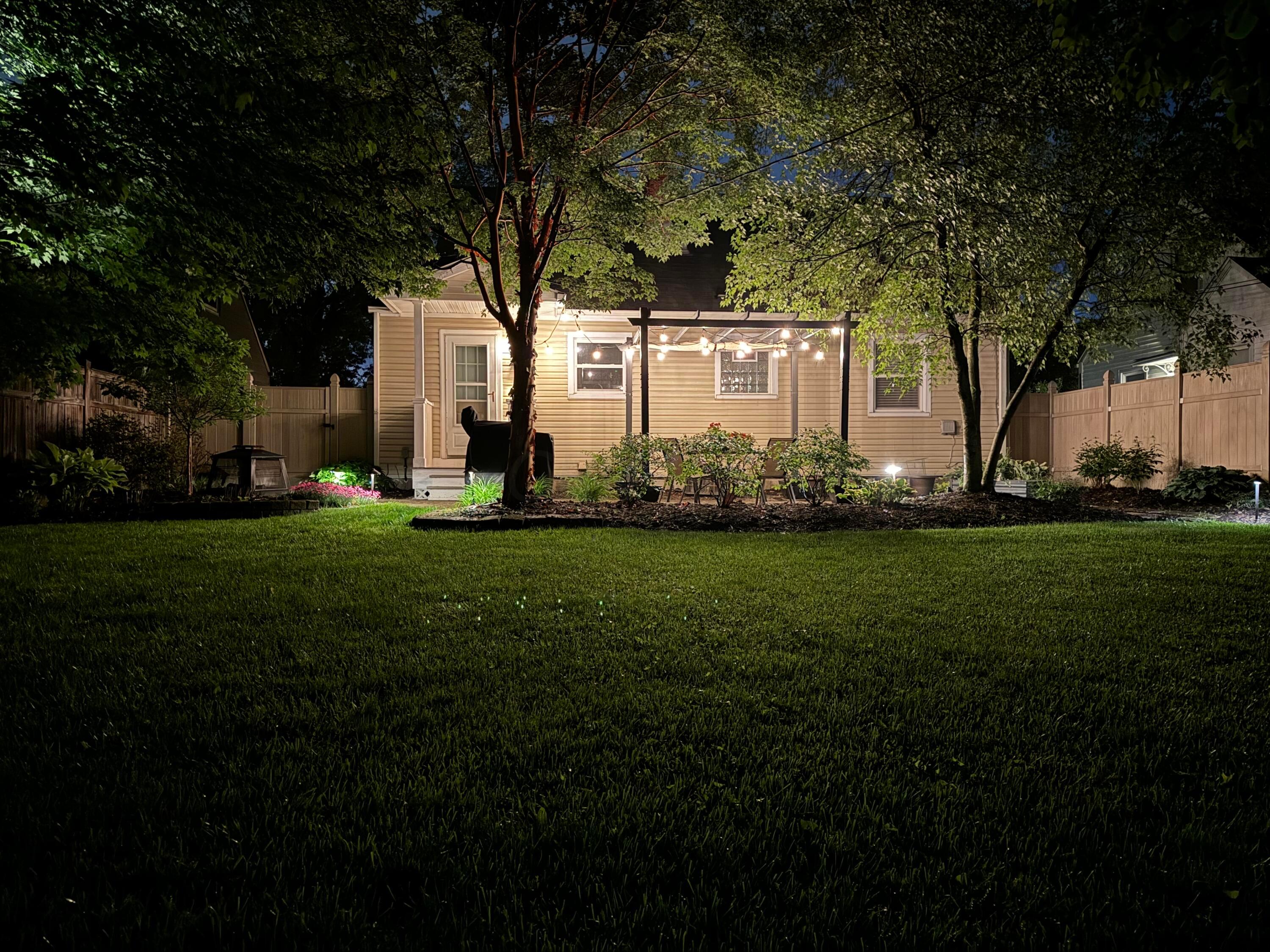 530 Blenheim Road Columbus, OH 43214 - Photo 44 of 51 Back Yard Illuminated 2