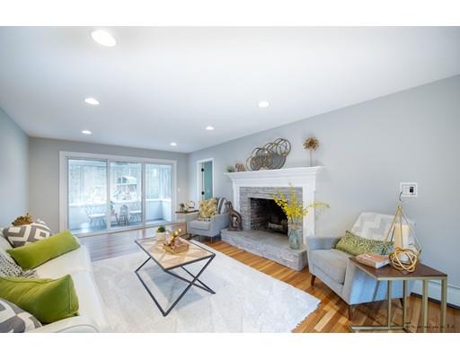 17 Mill Run Road Boxford, MA 01921 - Photo 14 of 26 a living room with furniture and a fireplace