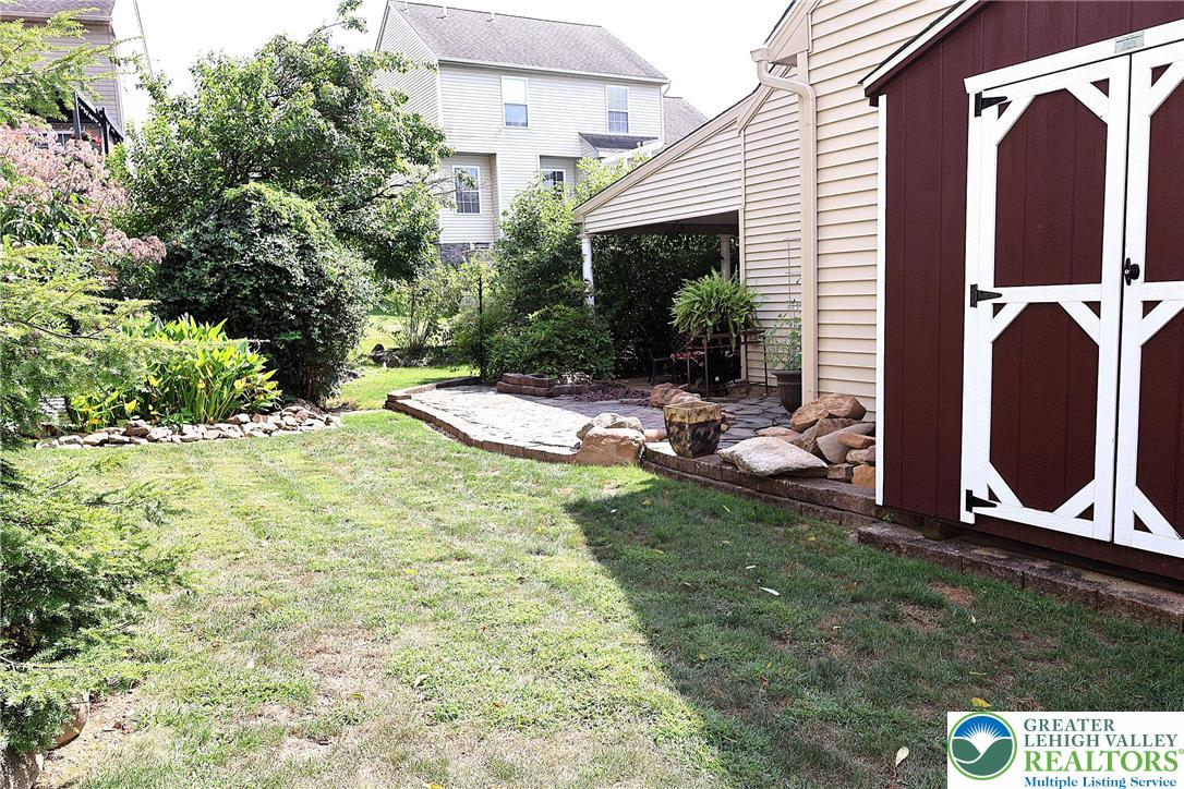 396 Anthony Drive Northampton, PA 18067 - Photo 31 of 35 a view of a backyard with potted plants