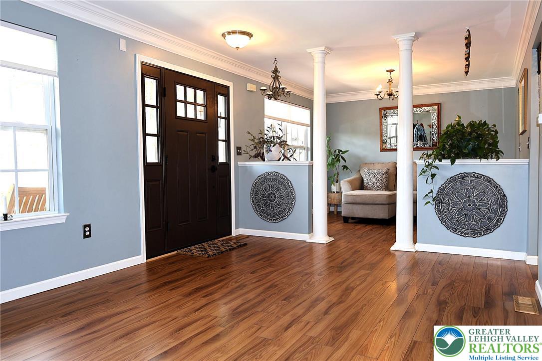 396 Anthony Drive Northampton, PA 18067 - Photo 5 of 35 a view of a hallway to a livingroom and a window