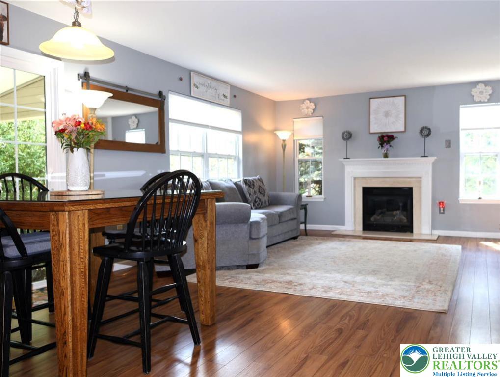 396 Anthony Drive Northampton, PA 18067 - Photo 8 of 35 a living room with furniture and a fireplace