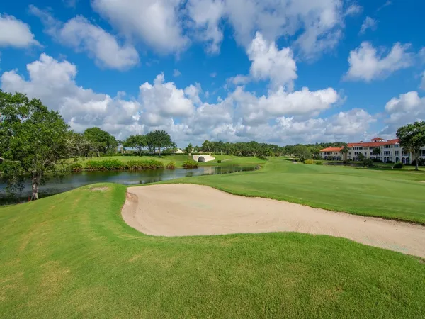 a view of a golf course