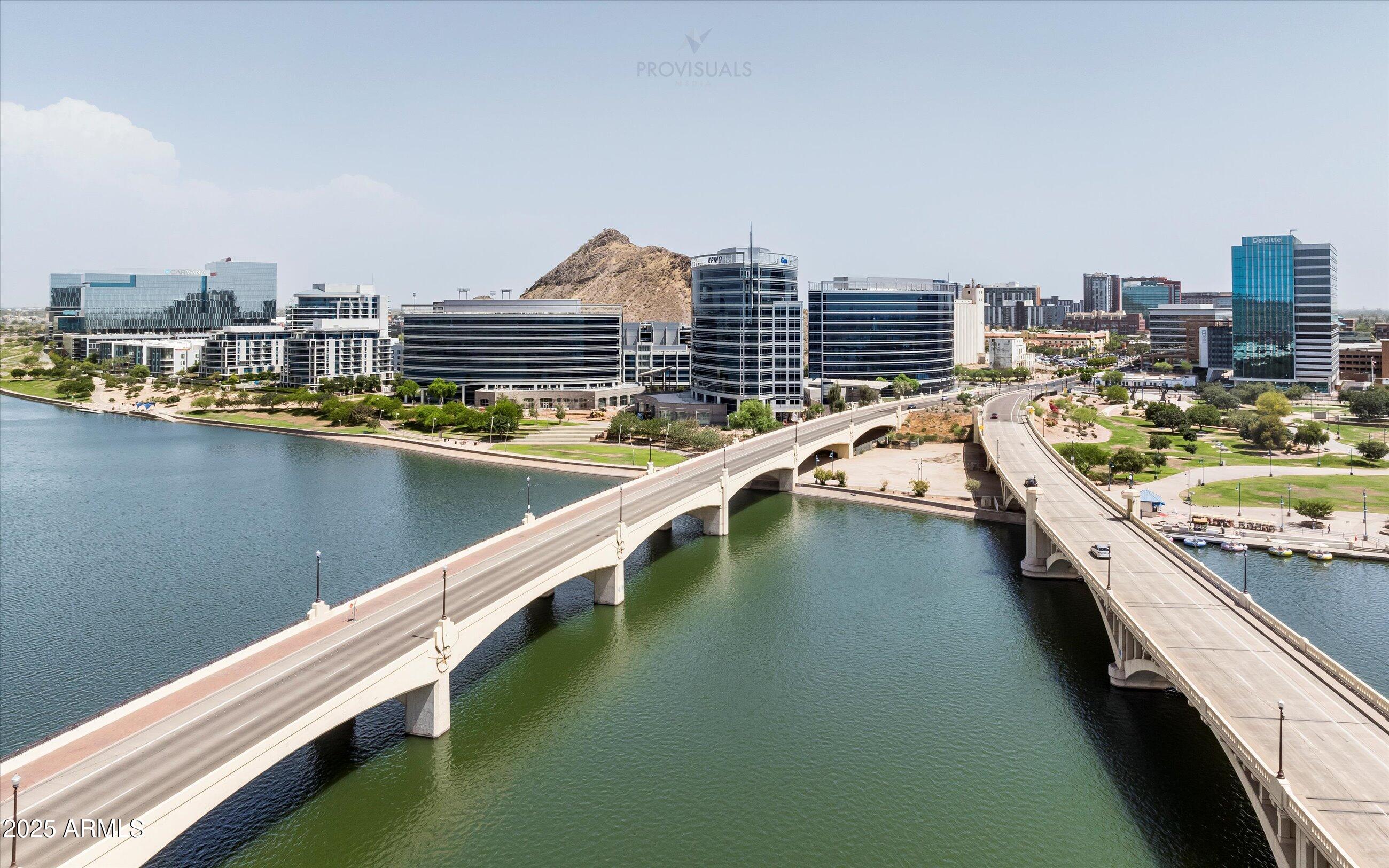 140 East Rio Salado Parkway, Unit 512 Tempe, AZ 85281 - Photo 3 of 41 a view of city and a lake view