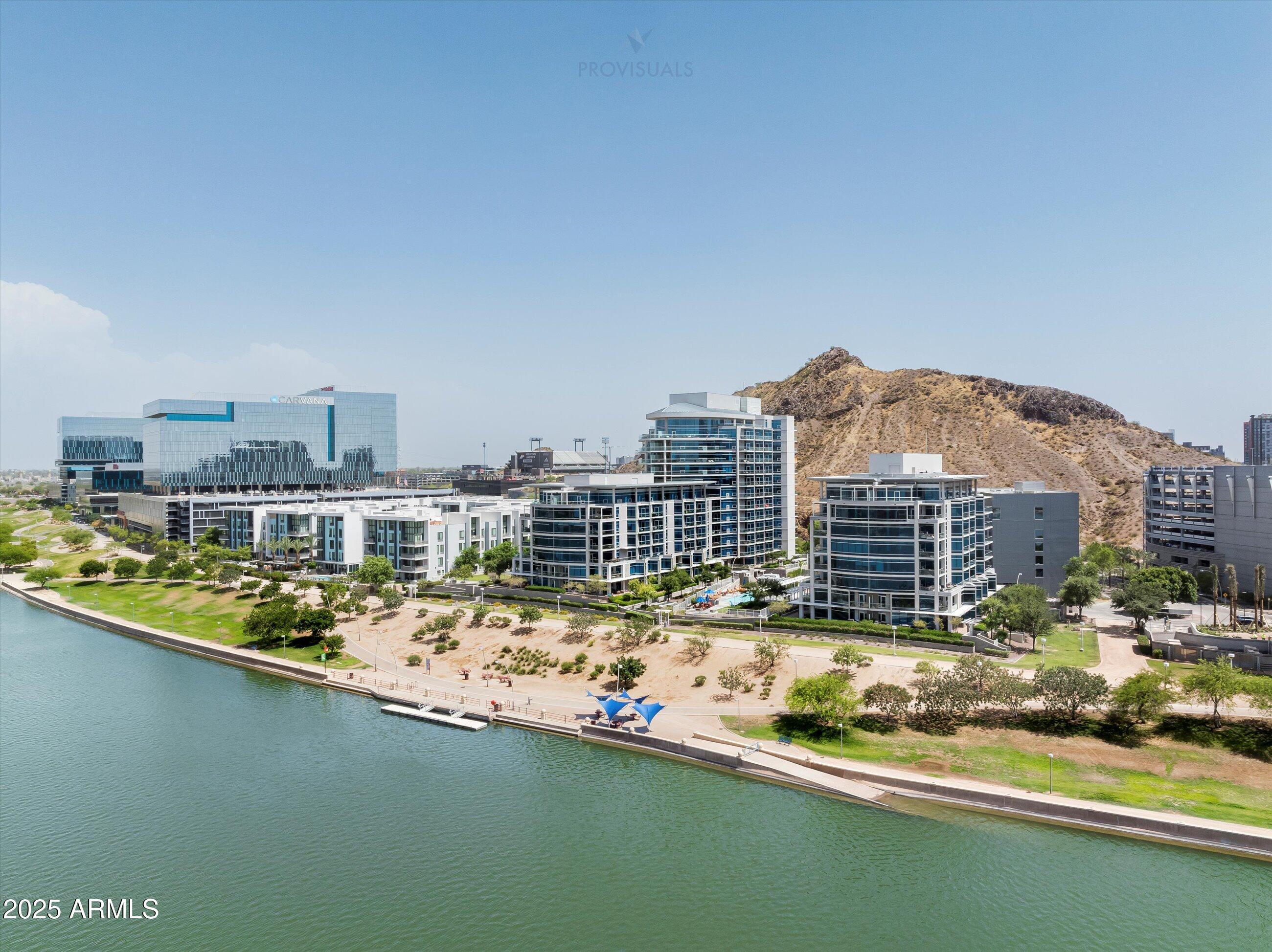 140 East Rio Salado Parkway, Unit 512 Tempe, AZ 85281 - Photo 4 of 41 a view of a city with tall buildings