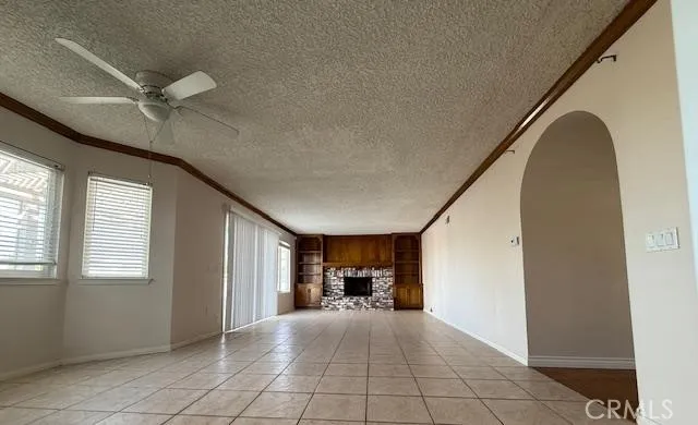 a view of a livingroom with furniture and window