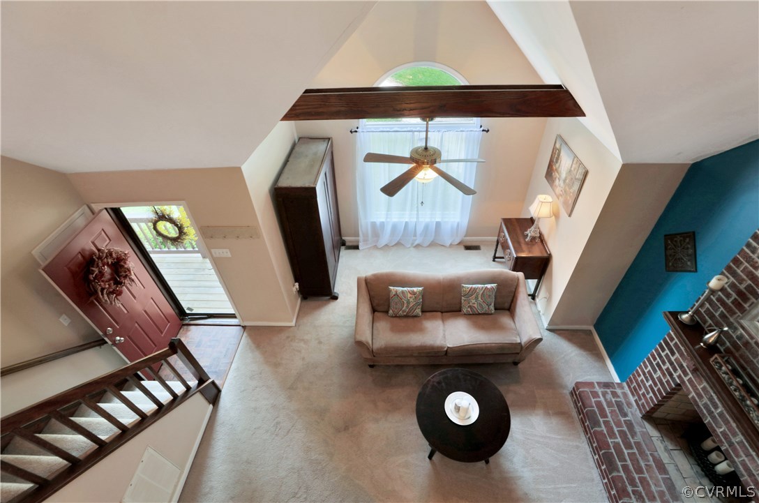 7118 Spring Trace Turn Midlothian, VA 23112 - Photo 21 of 34 a living room with furniture and a large window