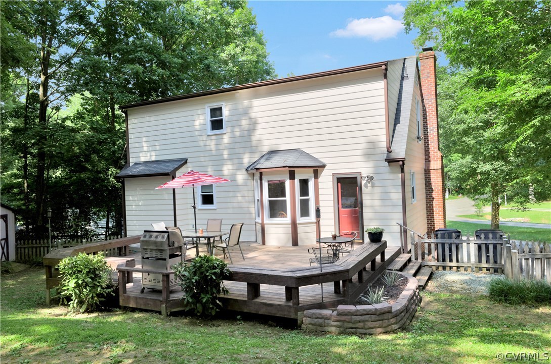 7118 Spring Trace Turn Midlothian, VA 23112 - Photo 29 of 34 a view of house with backyard and sitting area