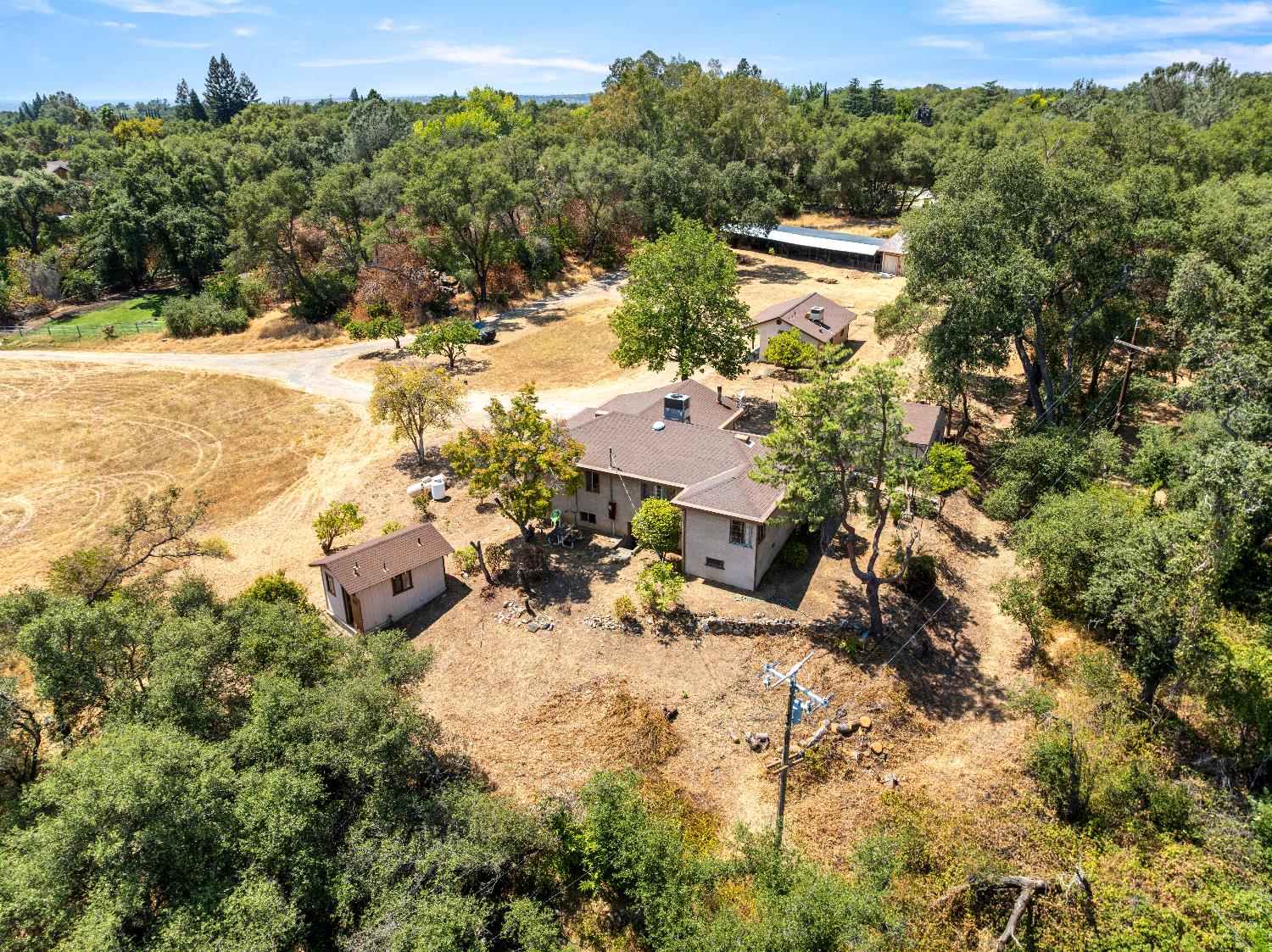 1511 Sisley Road Penryn, CA 95663 - Photo 1 of 1 an aerial view of a house with yard and outdoor space