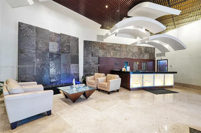 a room with gym equipment and a large window