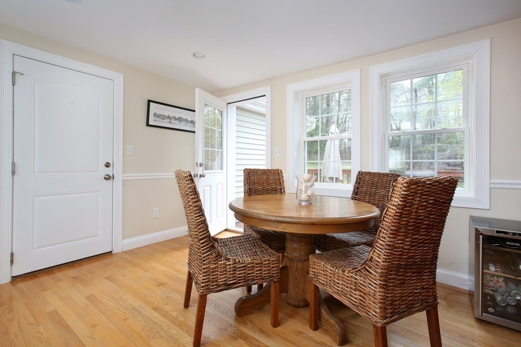 73 Moosehill Road Walpole, MA 02032 - Photo 10 of 21 a view of a dining room with furniture window and outside view