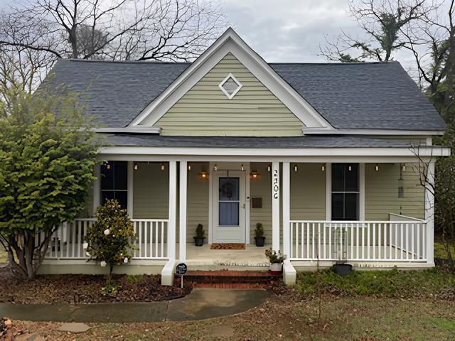 front view of a house