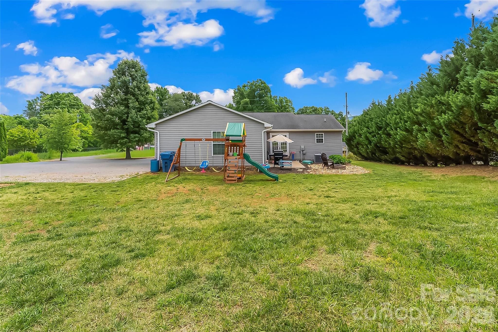 1498 Salem Road Morganton, NC 28655 - Photo 28 of 32 a house view with a garden space