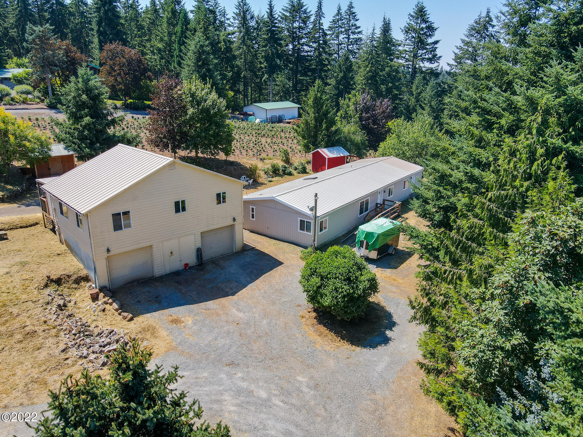 19466 South Red House Road Molalla, OR 97038 - Photo 42 of 44 19466 S Red House Rd DRONE - MLS-5