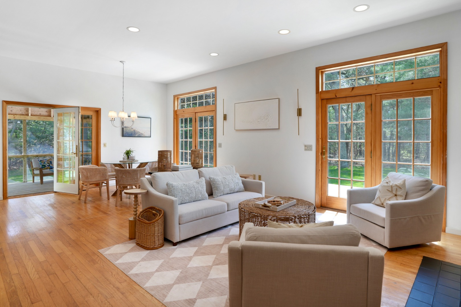 2 Cosmos Way Edgartown, MA 02539 - Photo 6 of 29 a living room with furniture and a large window