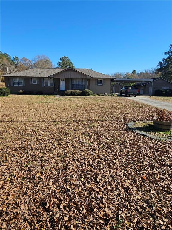 494 Lake Creek Road Cedartown, GA 30125 - Photo 1 of 1 a front view of a house with a yard