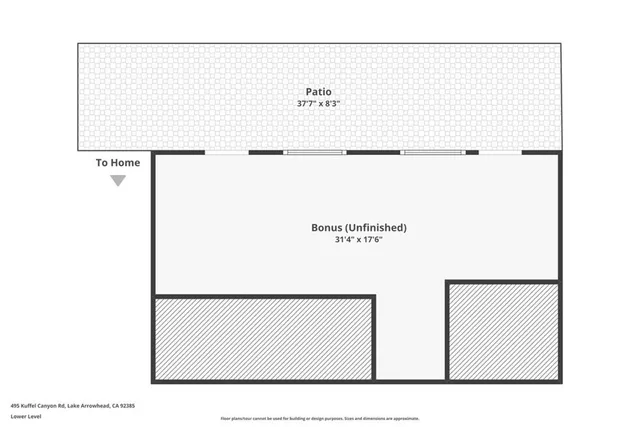$635,000 | 495 Kuffel Canyon Road, Lake Arrowhead, CA 92352