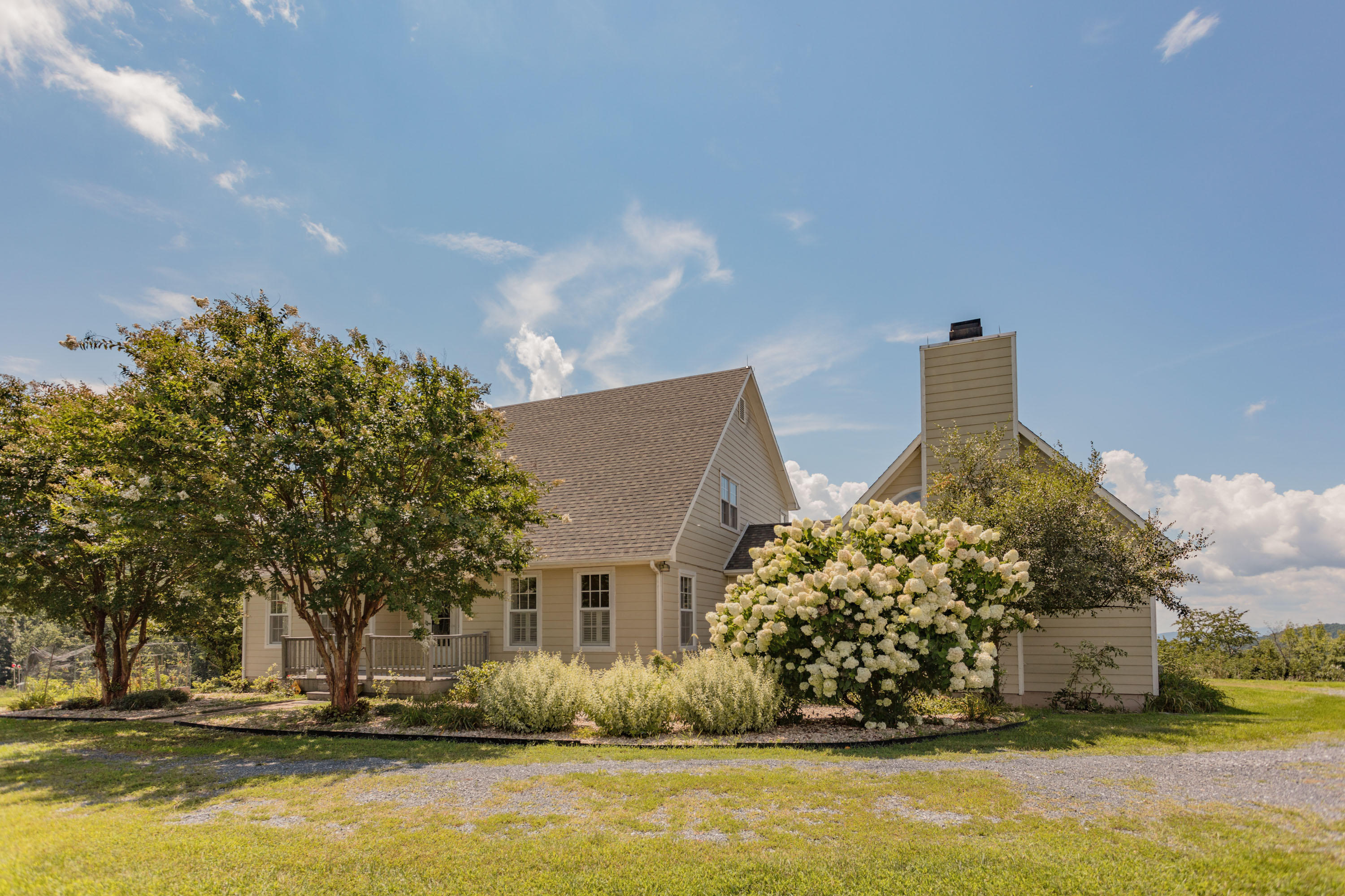 1236 Dutch Hollow Road Raphine, VA 24472 - Photo 1 of 45 a view of a fountain in front of house