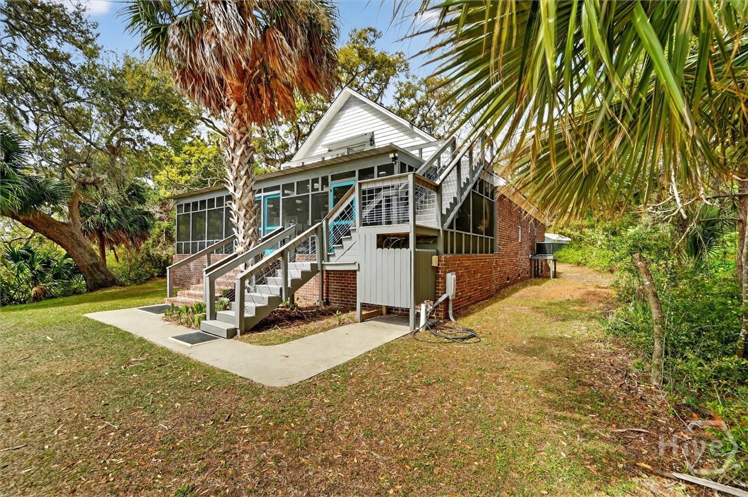 725 Youman's Road Midway, GA 31320 - Photo 49 of 71 Outdoor shower located at the rear of the home