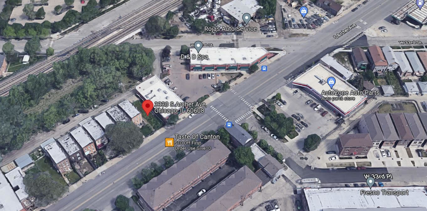 a view of a city with balcony