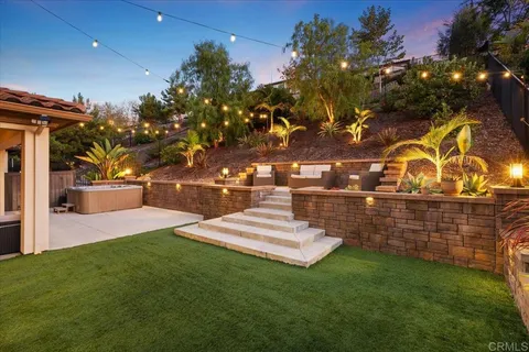 a view of outdoor space and yard