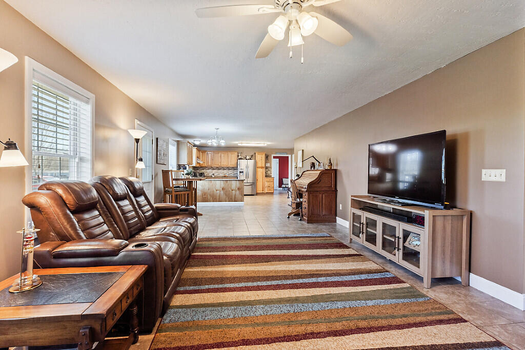 1391 Albion Road Winslow, ME 04901 - Photo 14 of 39 Living room towards Kitchen
