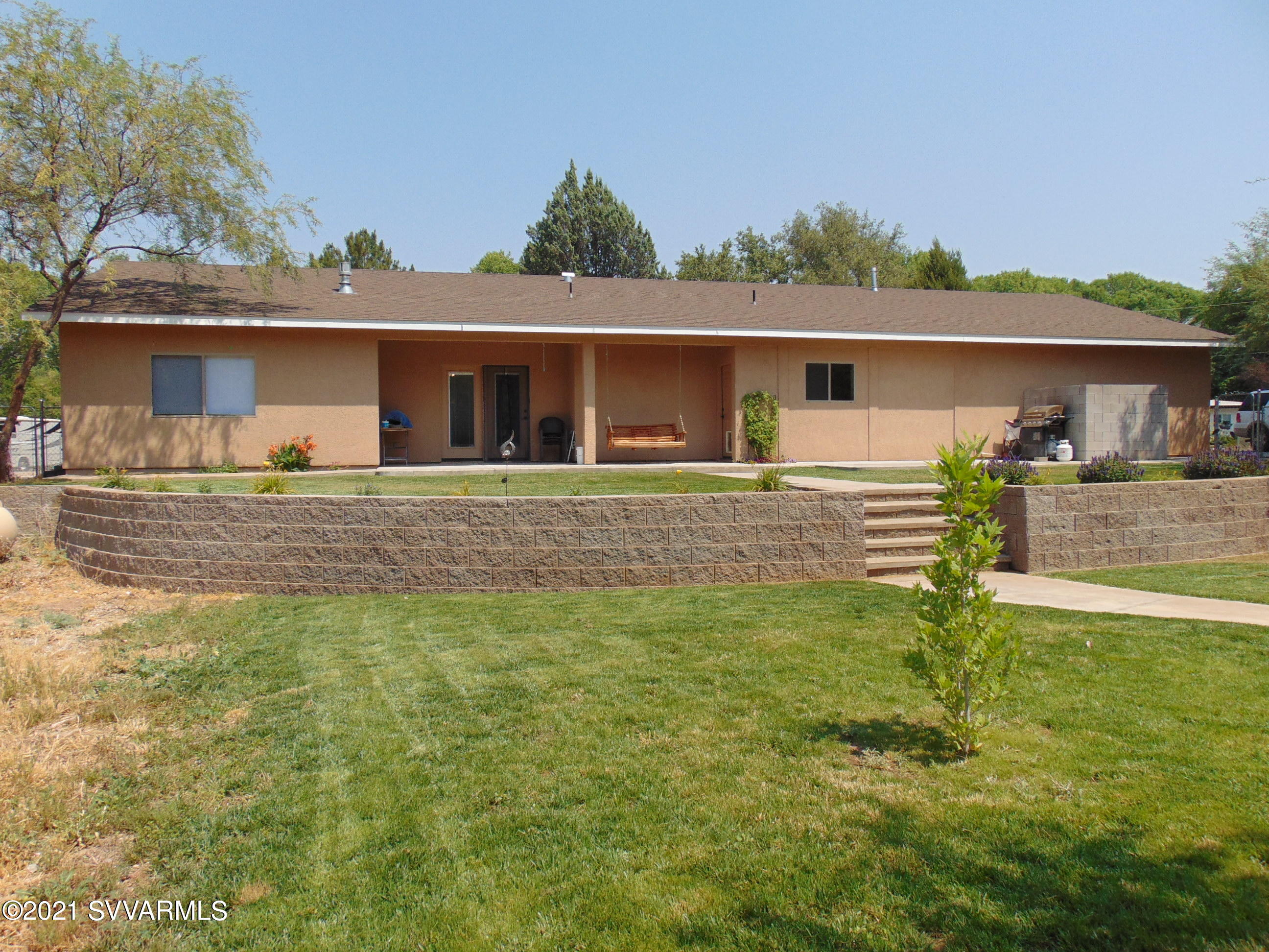 3995 East Beaver Vista Road Rimrock, AZ 86335 - Photo 27 of 40 a house view with a garden space