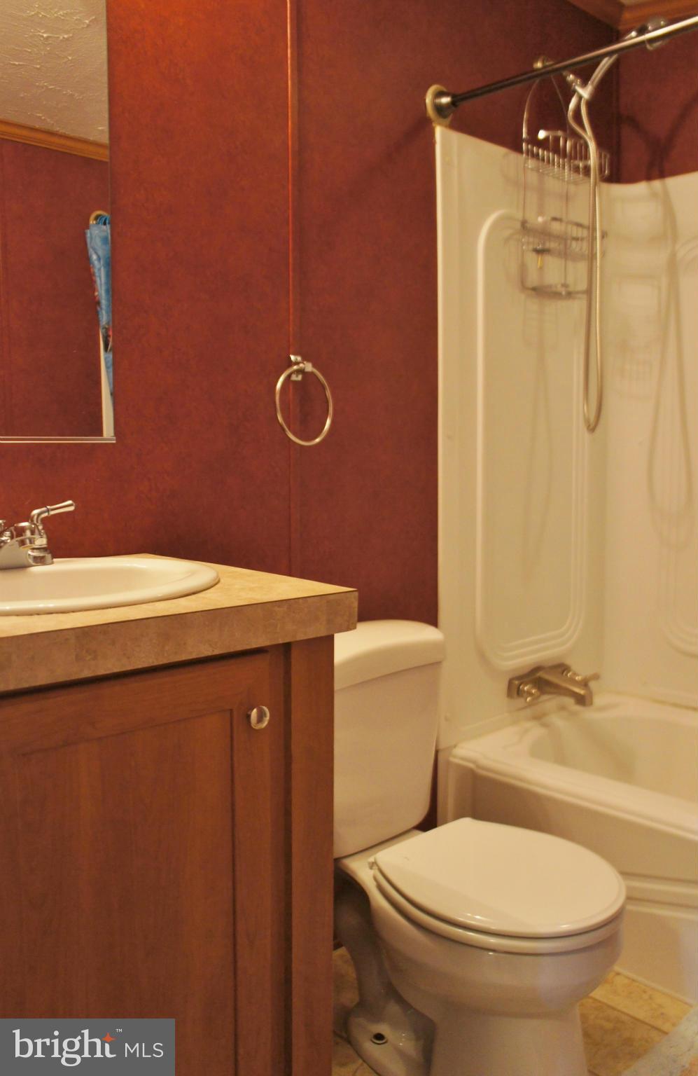 118 German Chapel Road Prince Frederick, MD 20678 - Photo 18 of 27 a bathroom with a sink a toilet and shower