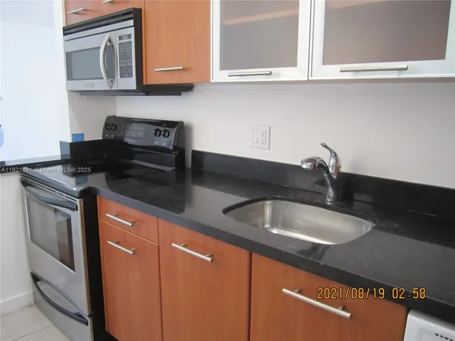 a close view of closet