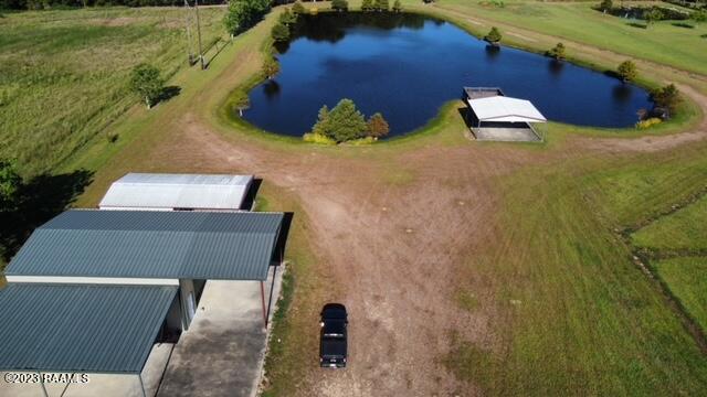 206 Courville Road Scott, LA 70583 - Photo 3 of 7 Pond & buildings